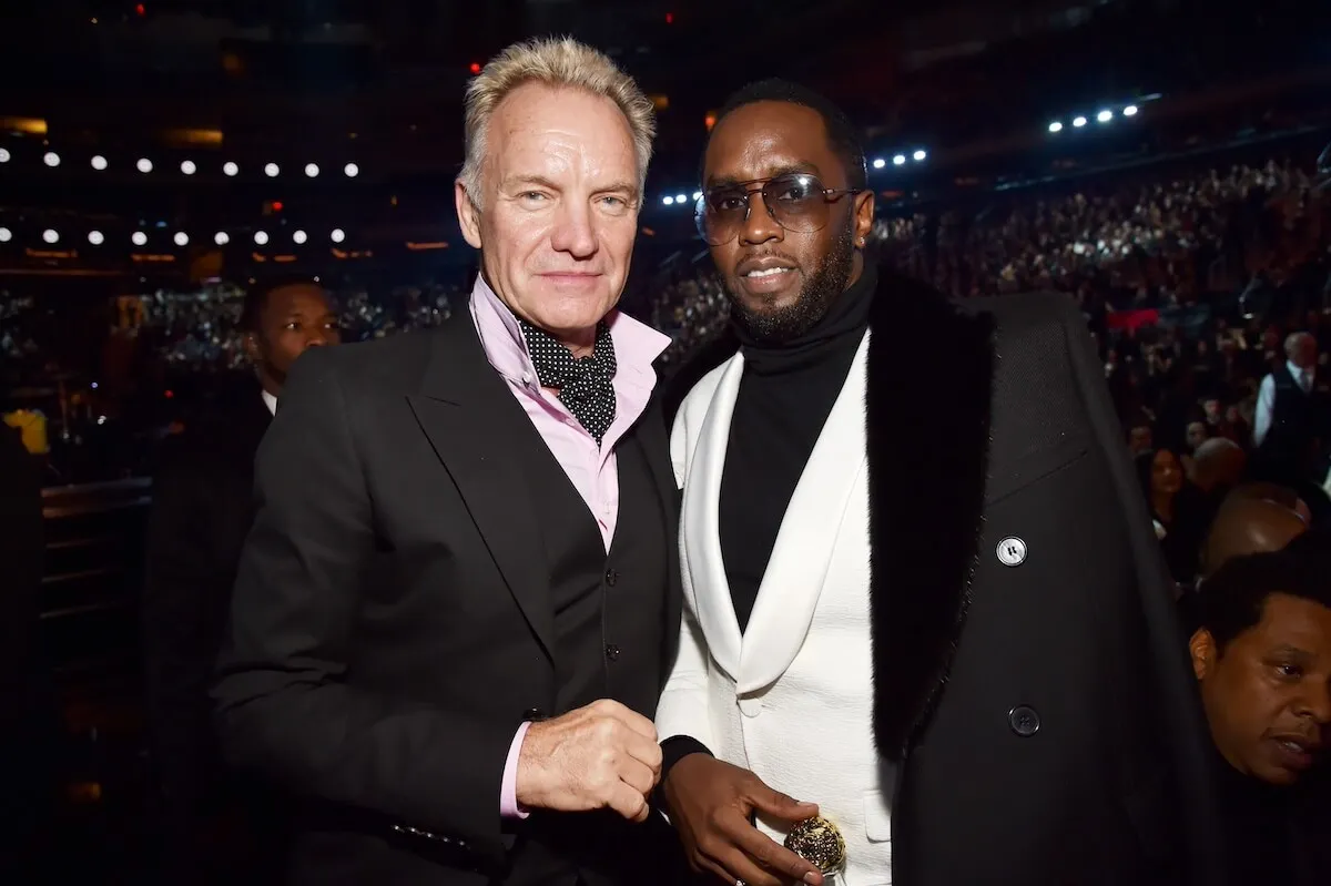 Sting and Sean 'Diddy' Combs in 2018